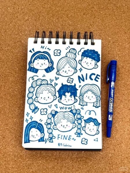 Tổng hợp tranh vẽ doodle đơn giản đầy sáng tạo và ngẫu hứng cho người mới bắt đầu