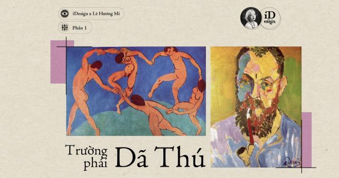 Tranh phong cảnh hội họa dã thú của André Derain với đường nét giản lược và màu sắc sống động đặc trưng