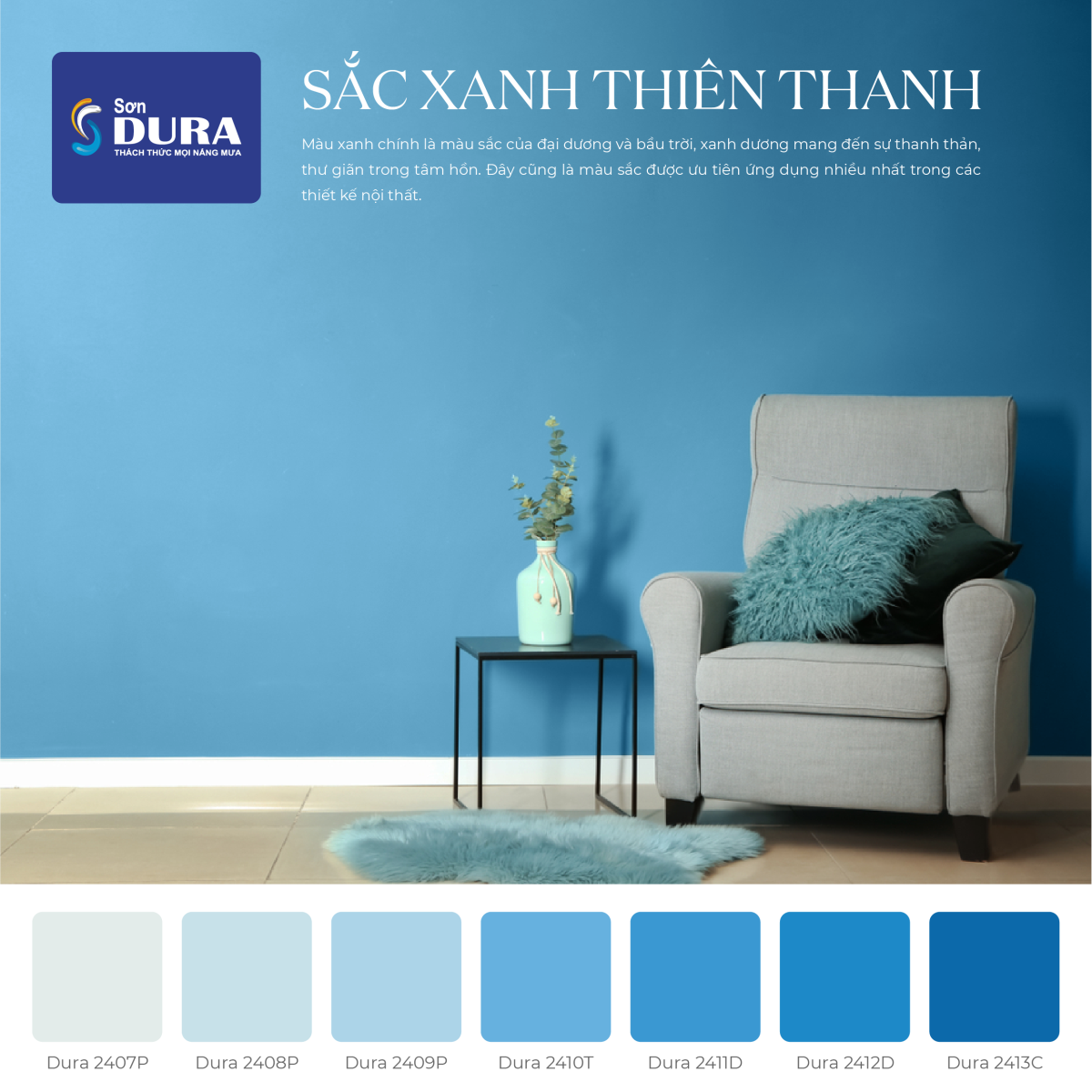 Tranh rừng cây màu nước đơn giản với hiệu ứng loang màu xanh tươi mát