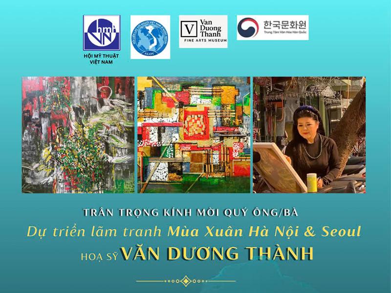 Bức tranh sơn dầu phố cổ Hà Nội tái hiện kiến trúc cổ kính trầm mặc và chiều sâu không gian