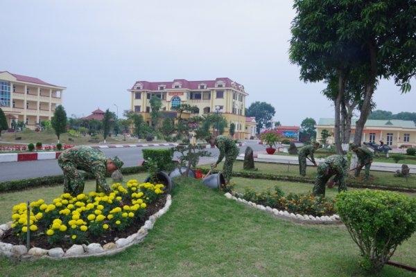 Tranh sơn dầu phong cảnh đồng quê Việt Nam sống động, màu sắc rực rỡ, danh lam thắng cảnh thân thương