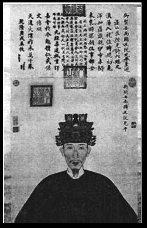 Bức tranh vẽ anh hùng Quang Trung Nguyễn Huệ đầy oai phong lẫm liệt