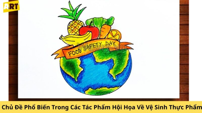 Tranh Vẽ Về Vệ Sinh An Toàn Thực Phẩm Nâng Cao Nhận Thức Tranh Vẽ Về Vệ Sinh An Toàn Thực Phẩm Nâng Cao Nhận Thức