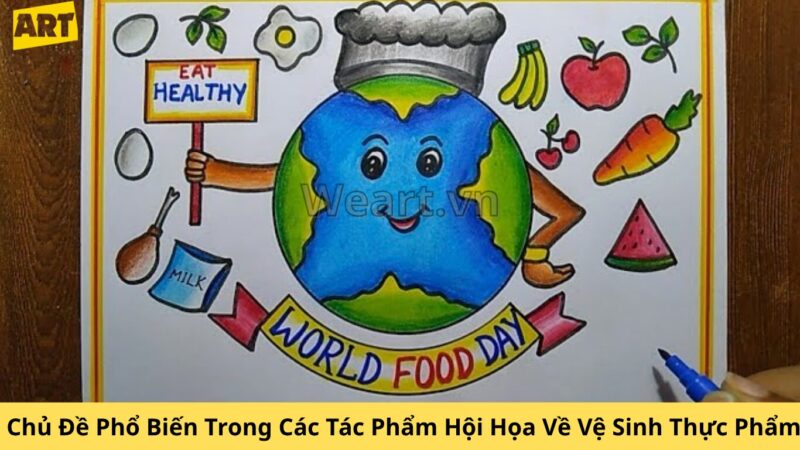 Tranh Vẽ Về Vệ Sinh An Toàn Thực Phẩm Nâng Cao Nhận Thức Tranh Vẽ Về Vệ Sinh An Toàn Thực Phẩm Nâng Cao Nhận Thức