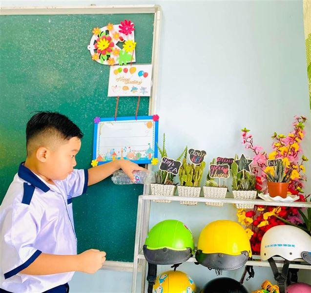 Tranh vẽ thiếu nhi làm nghìn việc tốt chung tay nhặt rác trồng cây xanh bảo vệ môi trường