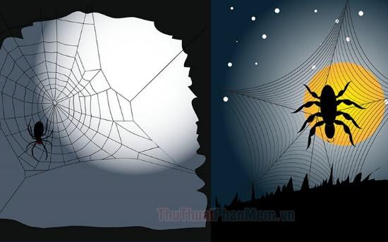 Bức tranh vẽ phù thủy Halloween ấn tượng nhất với không gian ma mị và huyền bí