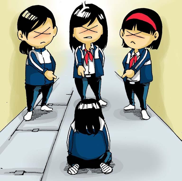 tranh vẽ tệ nạn xã hội về nạn trộm cắp và những hệ lụy cho cộng đồng