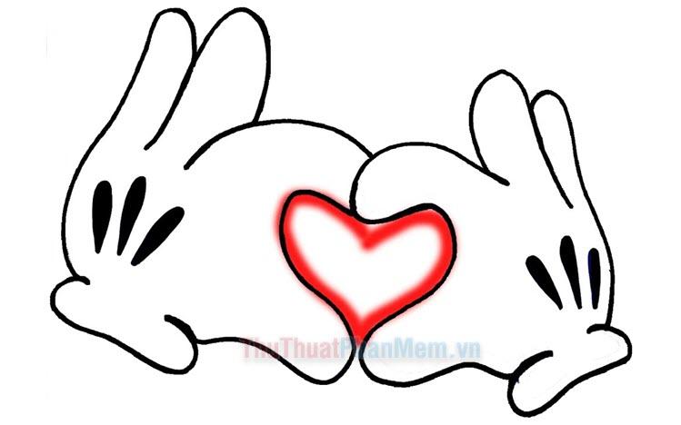 Tranh vẽ tình bạn đẹp với biểu tượng hai bàn tay nắm chặt vào nhau thể hiện sự đoàn kết và tin tưởng