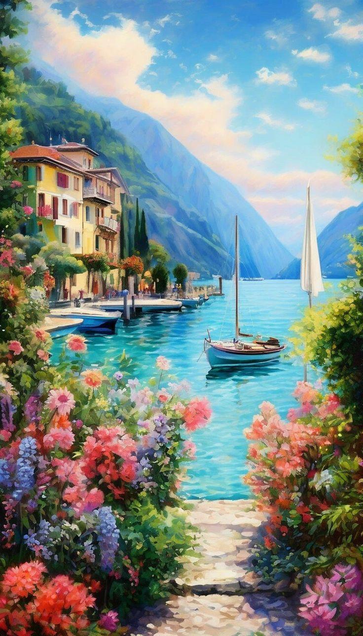 Tranh vẽ tường 3D độc đáo với hiệu ứng chiều sâu mở rộng không gian một cách nghệ thuật