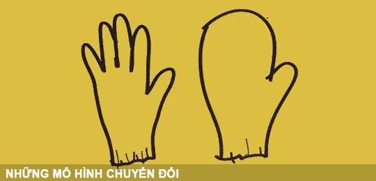 Minh họa ứng dụng của hình chữ nhật trong bản vẽ phác thảo kiến trúc một ngôi nhà hiện đại