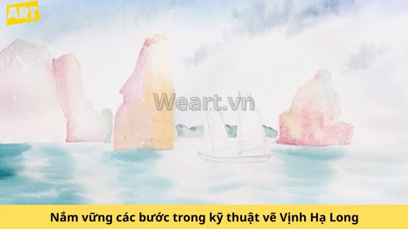 Khám phá cách vẽ Vịnh Hạ Long hùng vĩ nên thơ Khám phá cách vẽ Vịnh Hạ Long hùng vĩ nên thơ