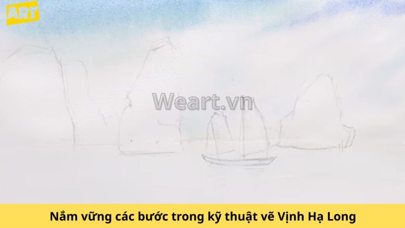 Khám phá cách vẽ Vịnh Hạ Long hùng vĩ nên thơ Khám phá cách vẽ Vịnh Hạ Long hùng vĩ nên thơ