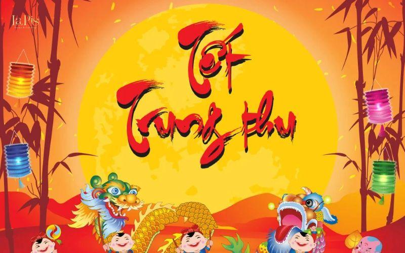 Ý tưởng vẽ tranh đèn lồng lễ hội trung thu đơn giản với nhiều màu sắc rực rỡ