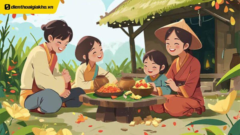 Ý tưởng vẽ tranh múa lân ngày Tết rực rỡ màu sắc cho học sinh lớp 4