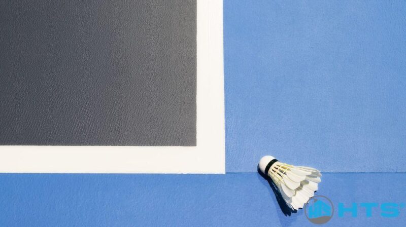 Hướng dẫn chi tiết cách vẽ sân cầu lông chuẩn xác Bản vẽ chi tiết sân cầu lông với đầy đủ kích thước các đường biên và khu vực thi đấu