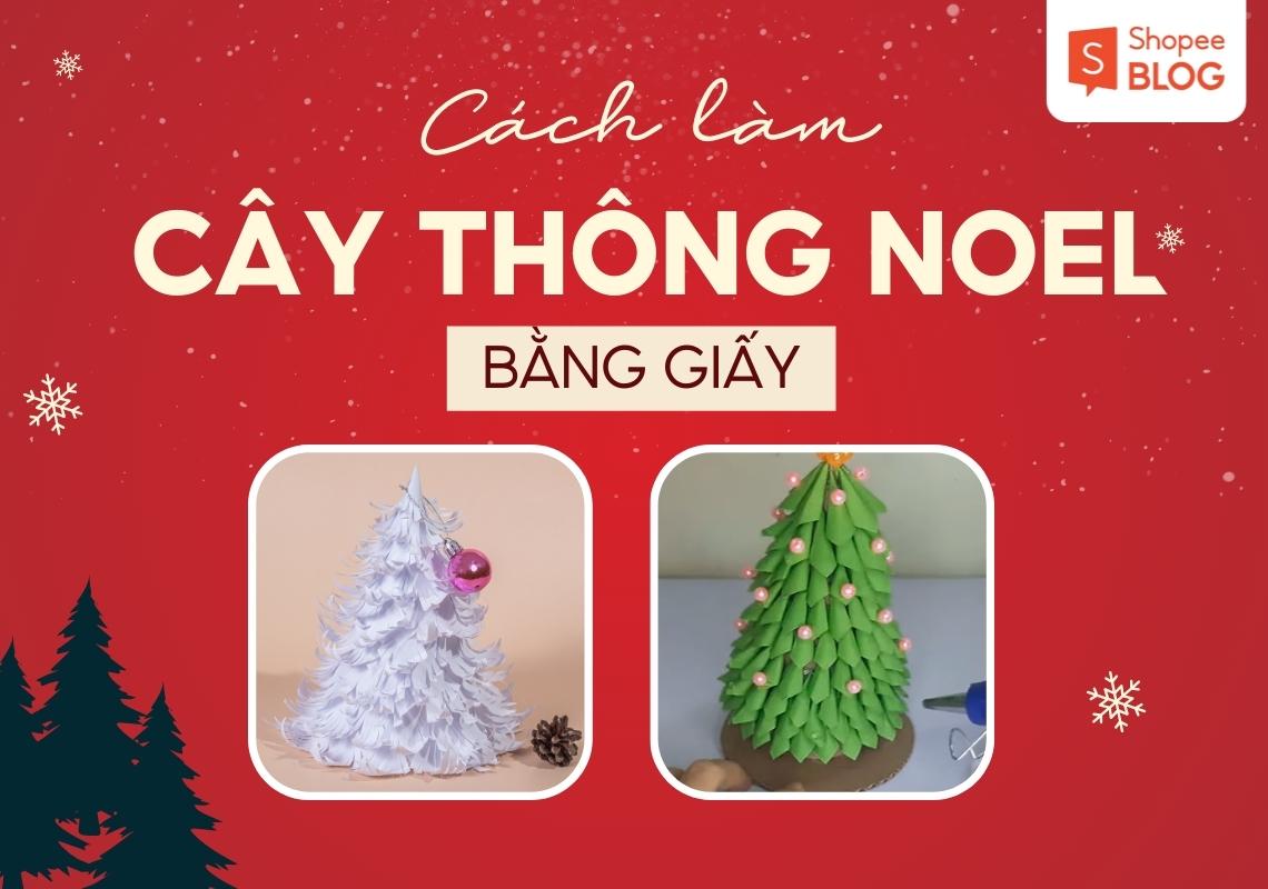 Kỹ thuật vẽ tán lá cây thông Noel nhiều lớp đơn giản và dễ nhất