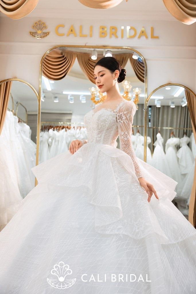 Chi tiết mái tóc bồng bềnh và bộ váy lộng lẫy trong cách vẽ công chúa đẹp nhất