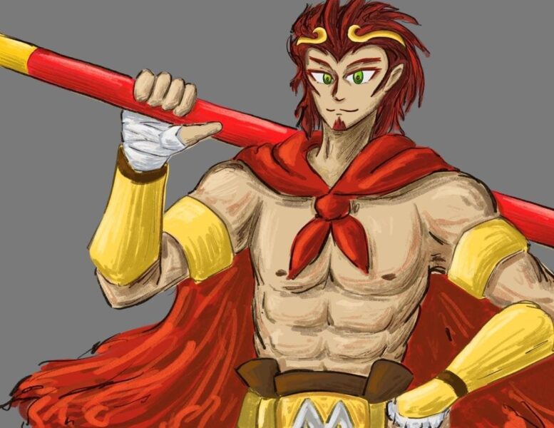 Hoàn thiện trang phục chiến binh và vũ khí Như Ý Kim Cô Bổng cho Tôn Ngộ Không