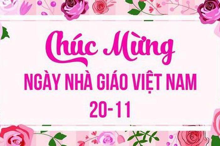 Tranh vẽ bó hoa tươi thắm ngày 20 11 đẹp nhất dâng tặng thầy cô giáo kính yêu