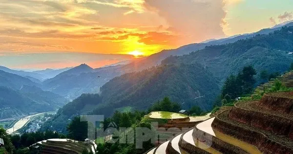 Khám Phá Vẻ Đẹp Qua Tranh Vẽ Ruộng Bậc Thang Vẽ tranh ruộng bậc thang mùa nước đổ lấp loáng tuyệt đẹp như gương trời
