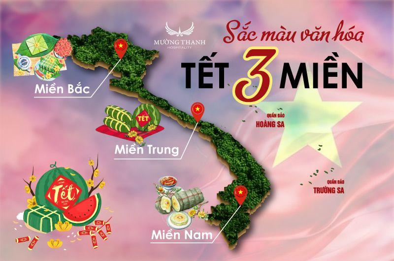 Bức tranh Tết sum vầy gia đình với màu sắc tươi sáng, rực rỡ đặc trưng của ngày Tết Việt Nam
