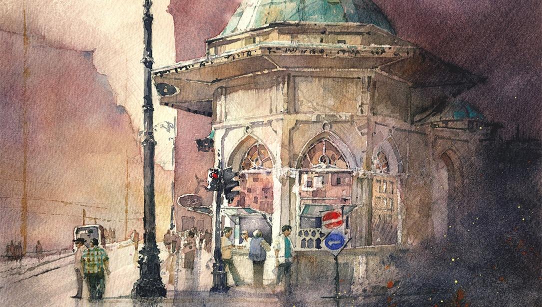 Cận cảnh các chất liệu vẽ tranh thế giới muôn màu như màu nước, sơn dầu và bút chì màu