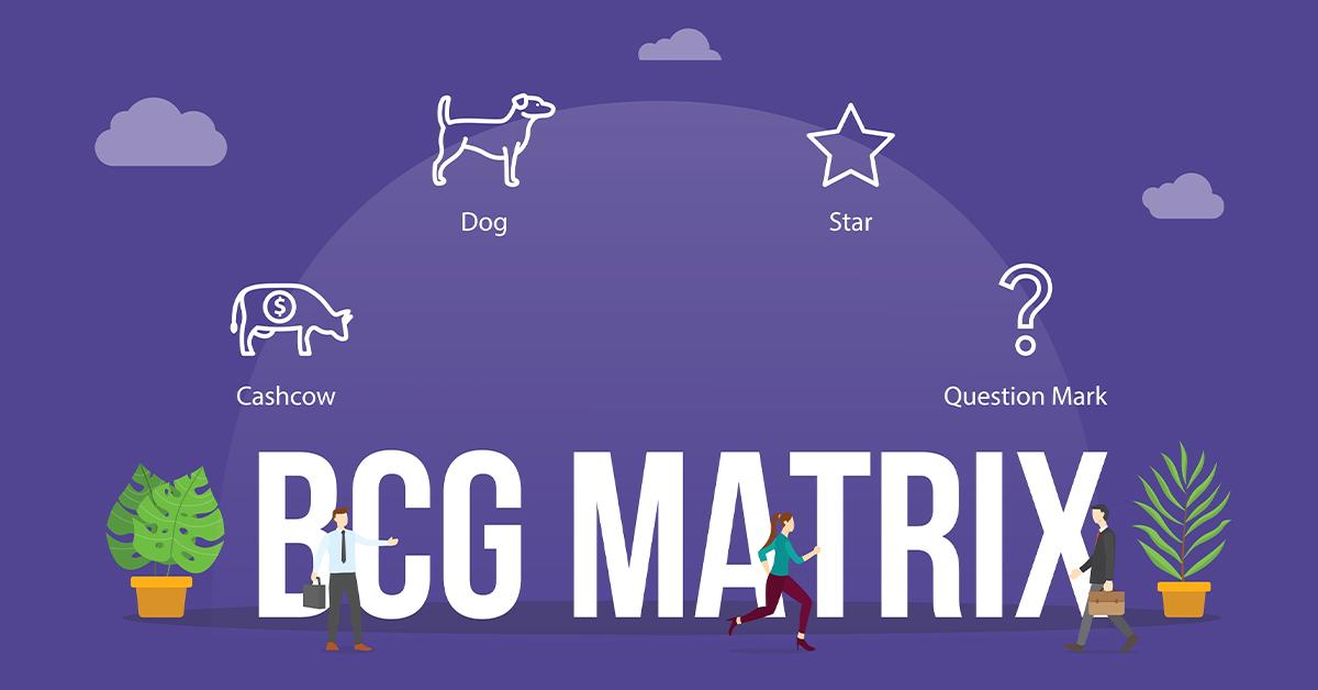 Hướng dẫn chi tiết cách vẽ ma trận BCG hiệu quả Ví dụ minh họa một ma trận BCG đã hoàn chỉnh với các đơn vị kinh doanh chiến lược (SBU) được định vị