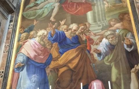 Vẻ đẹp hùng vĩ của Vương cung Thánh đường Thánh Phêrô, một công trình kiến trúc thời Phục Hưng tiêu biểu tại Vatican