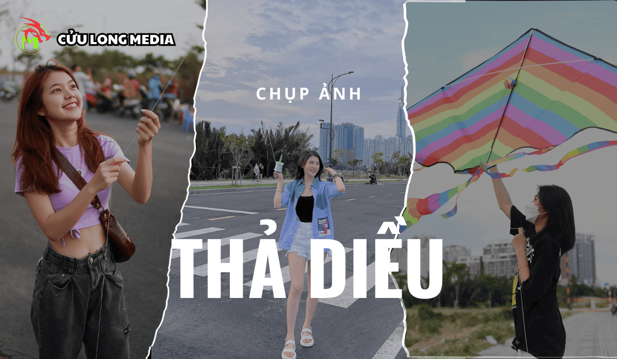 Ý tưởng sáng tạo độc đáo cho bức tranh vẽ trò chơi dân gian thả diều