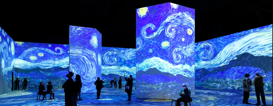 Ý tưởng vẽ tranh ngọn hải đăng đơn giản màu sắc tươi sáng, bầu trời đêm đầy sao