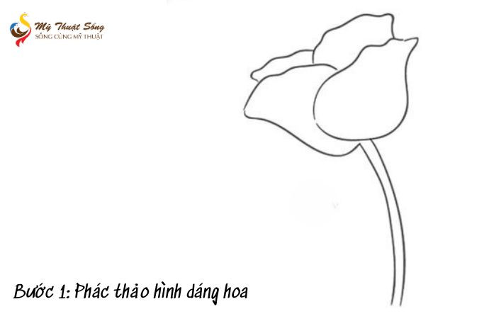 Hướng dẫn vẽ hoa bằng màu nước đơn giản cho người mới bắt đầu