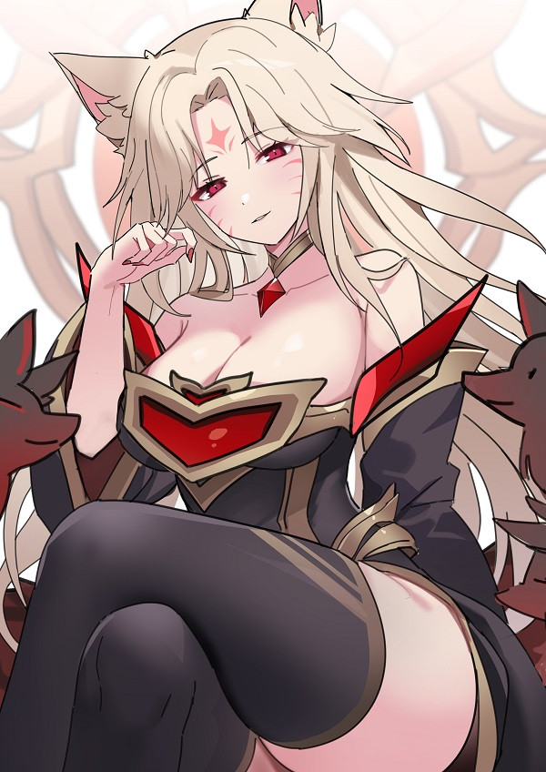 Ahri phiên bản KDA sexy trong concept ánh đèn sân khấu