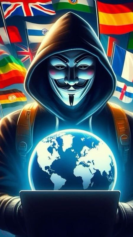 Ảnh 4K của hacker độc đáo và ấn tượng