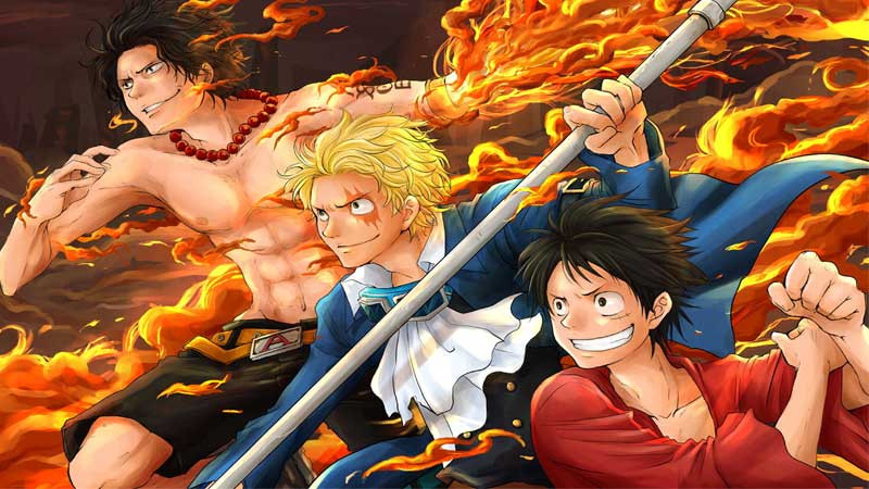 Ảnh 4K Luffy và các thành viên Mũ Rơm.