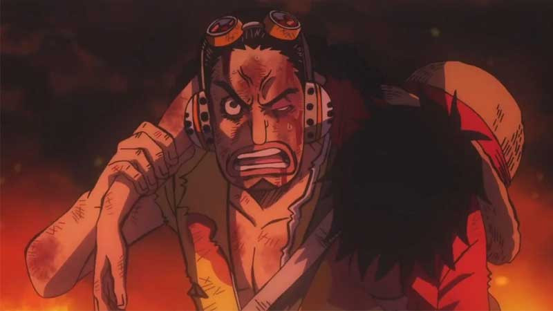 Ảnh 4K Luffy và xạ thủ Usopp.