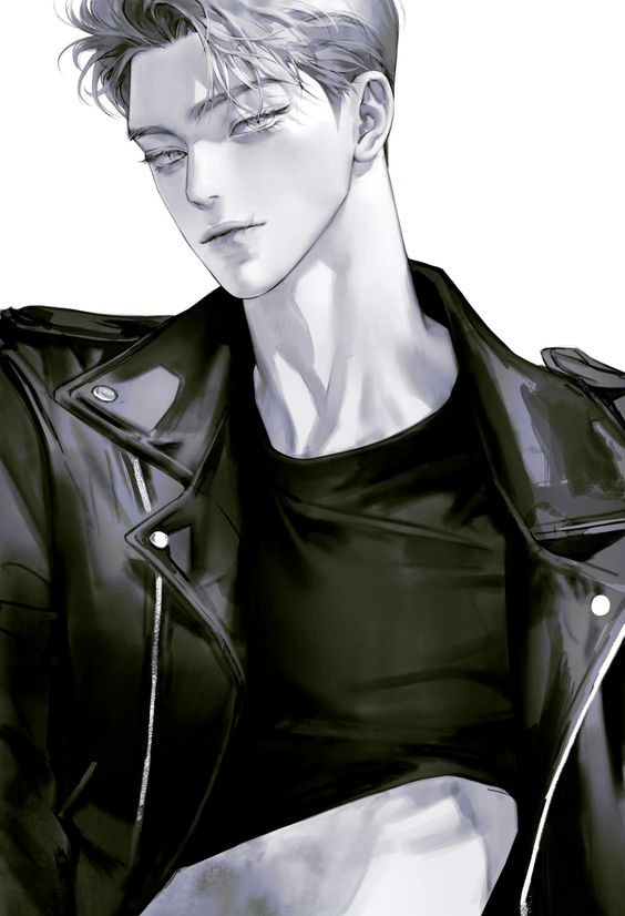 Tuyển Tập Ảnh Anime Đen Trắng Tuyệt Đẹp Ảnh anime boy đen trắng lạnh lùng nhưng cuốn hút