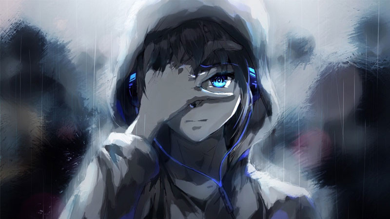 Bộ sưu tập ảnh anime buồn đầy cảm xúc Ảnh anime buồn nam với vẻ ngoài cô độc
