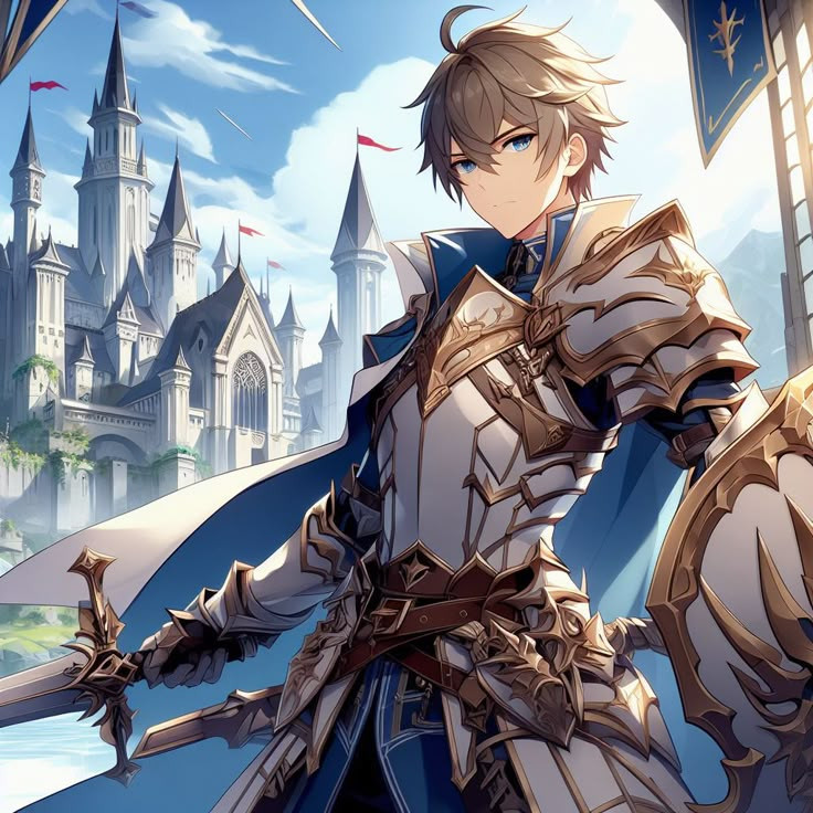 Ảnh anime nam chiến binh mạnh mẽ