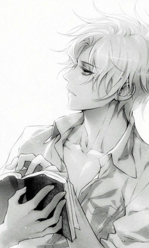 Tuyển Tập Ảnh Anime Đen Trắng Tuyệt Đẹp Ảnh anime nam đen trắng tri thức