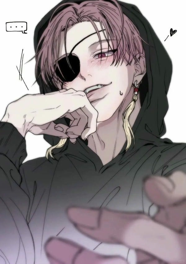 Ảnh anime nam đẹp với gương mặt điển trai và ánh mắt suy tư