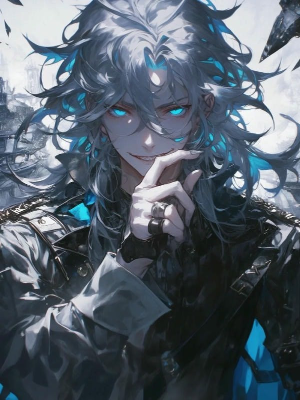 Ảnh anime nam ngầu đứng dưới mưa đầy lãng tử