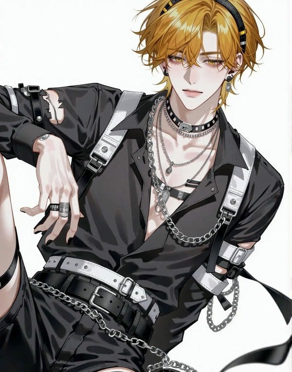 Ảnh anime nam ngầu ngồi trên mái nhà nhìn về phía chân trời