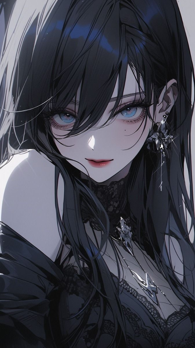 Ảnh anime ngầu ánh mắt sắc bén