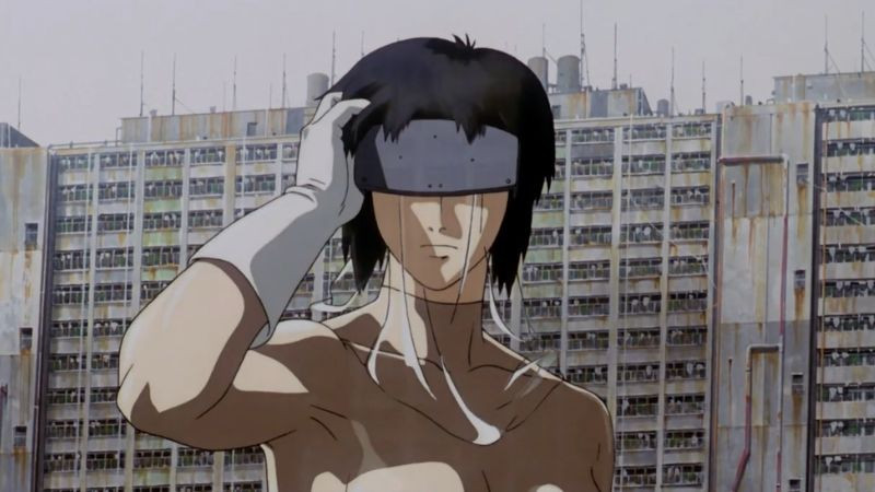 anh anime nu ngau lanh lung cua Kusanagi Mokoto chien binh