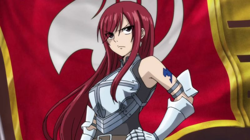 anh anime nu ngau lanh lung cua phap su chien binh Erza Scarlet