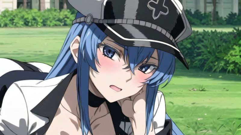 anh anime nu phan dien lanh lung Esdeath day quyen ru