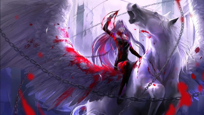 anh anime nu phan dien lanh lung Medusa nguy hiem