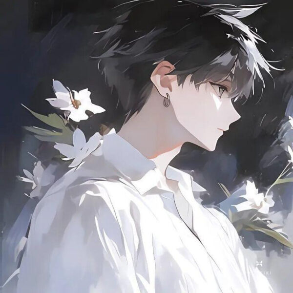 Ảnh avatar anime nam phong cách bí ẩn