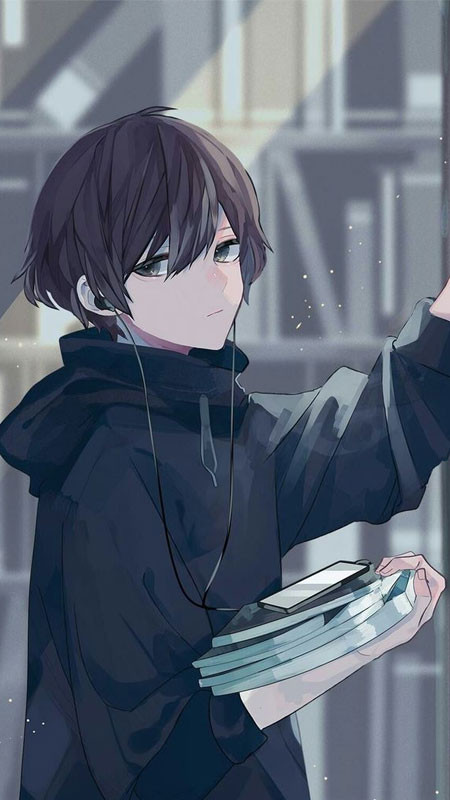 Ảnh avatar nam anime lạnh lùng góc nghiêng