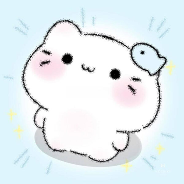 Ảnh avatar vô tri đơn giản đáng yêu